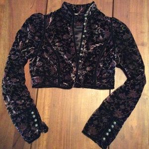Velvet Free people Cropped Jacket